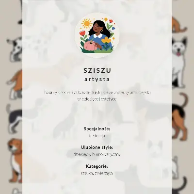Funny cats illustration poster cute and fun design