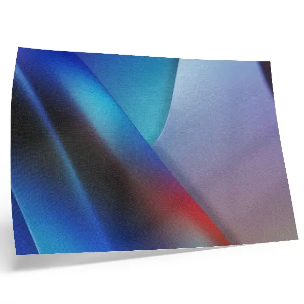 Poster deep blue and purple blurred transitions