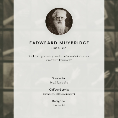Photo canvas Plate 60 of Animal Locomotion (1887) photographed by Eadweard Muybridge