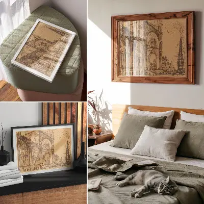 Fantasy of a Magnificent Triumphal Art by Giovanni Battista Piranesi decorative canvas print