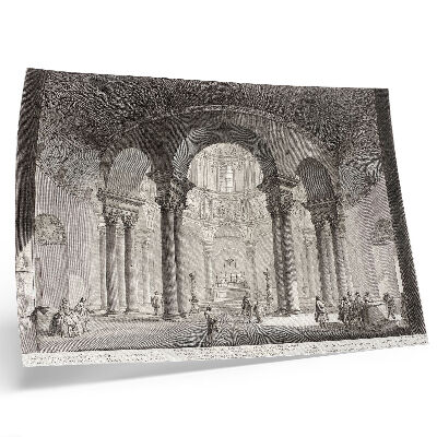 Photo canvas Interior view of the Tomb of Saint Constance