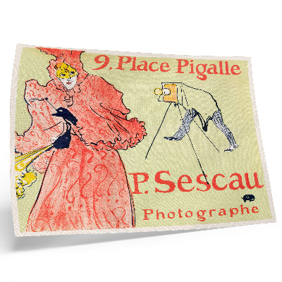 Poster Le Photographe Sescau (1894) high-resolution print by Henri de Toulouse-Lautrec