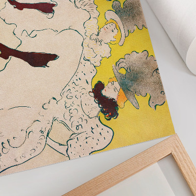 Decorative canvas print The Troupe of Mademoiselle Eglantine (1896) high-resolution print by Henri de Toulouse-Lautrec