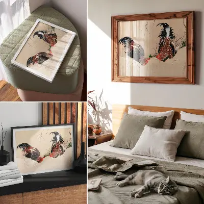 Decorative canvas print of the painting 