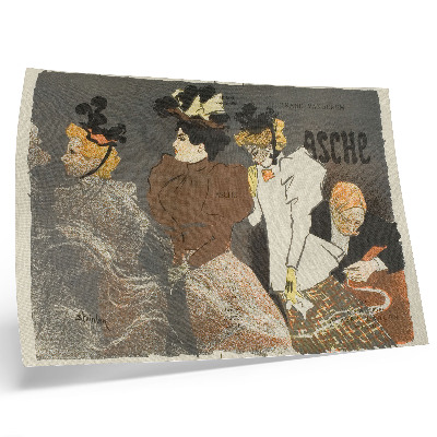 Poster Asche by Théophile-Alexandre Pierre Steinlen