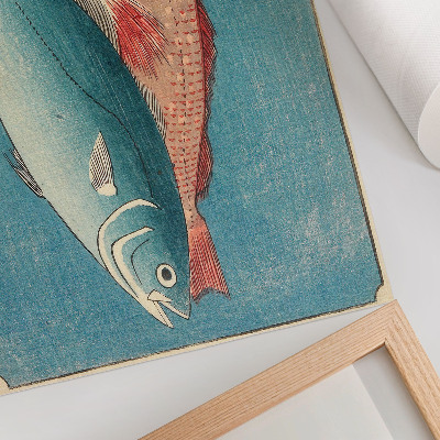 Photo canvas Yellowtail and sea bass