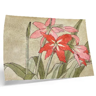 Amaryllis (1915) by Hannah Borger Overbeck decorative canvas print