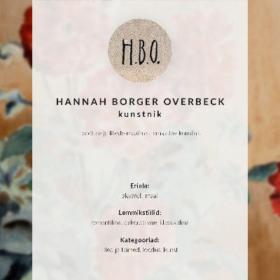 Photo canvas Orange Blossoms (1915) by Hannah Borger Overbeck