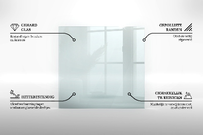 Glass hearth for log burner transparent