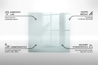Glass hearth for log burner transparent