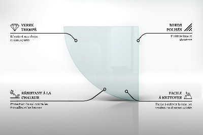 Glass hearth for wood stove transparent