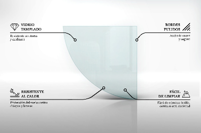 Glass hearth for wood stove transparent