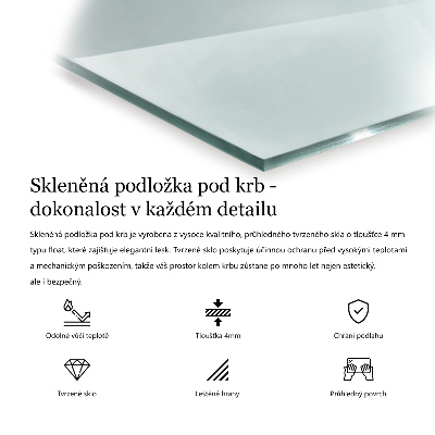 Glass hearth for log burner hexagonal transparent