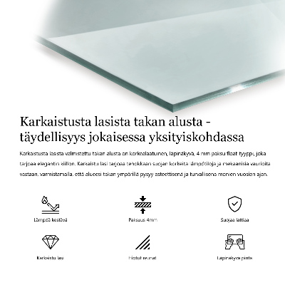 Glass hearth for log burner hexagonal transparent