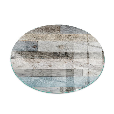 Glass hearth for stove round Boards in different shades