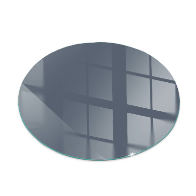Glass hearth for stove round Color Dark Blue