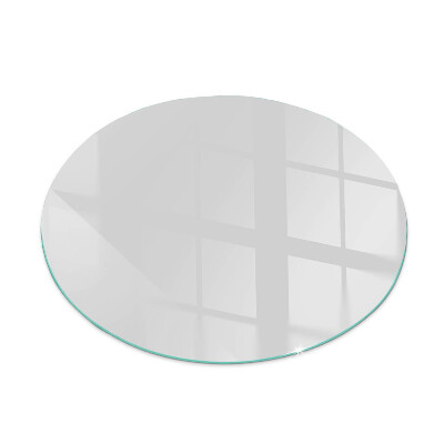 Glass fire hearth round Color Gray