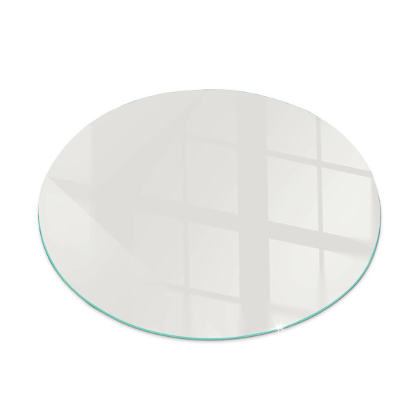 Glass fire hearth round Color Gray