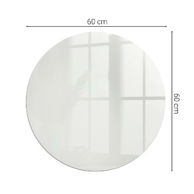 Glass fire hearth round Color Gray