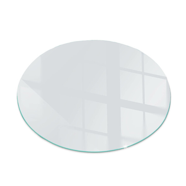 Glass fire hearth round Color Light gray
