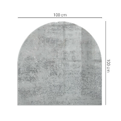 Glass hearth semi-oval Abstract background texture
