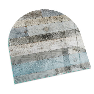Glass hearth semi-oval Boards in different shades