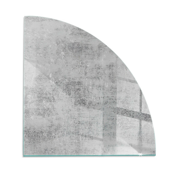 Glass hearth for log burner quarter Abstract background texture