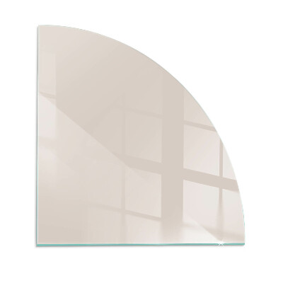 Glass hearth for log burner quarter Color Pale Pink
