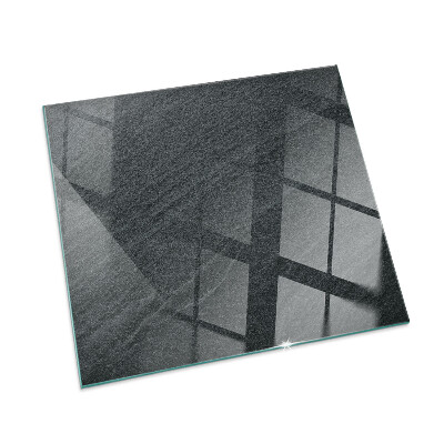 Glass hearth rectangular Natural stone texture