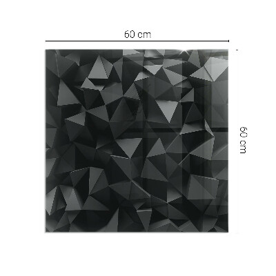 Glass hearth rectangular Three-dimensional geometry