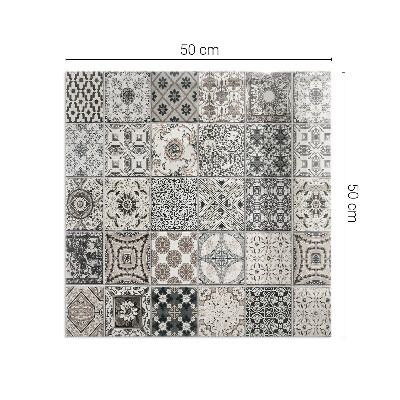 Glass hearth for wood stove rectangular Decorative tile patterns