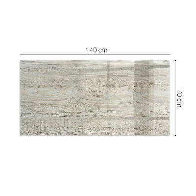 Glass hearth for wood stove rectangular Light wood texture
