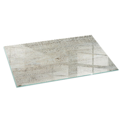 Glass hearth for wood stove rectangular Light wood texture