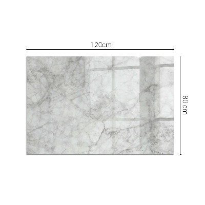 Glass hearth rectangular Marble texture pattern