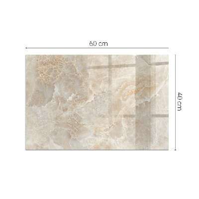 Glass hearth for wood stove rectangular Natural stone pattern