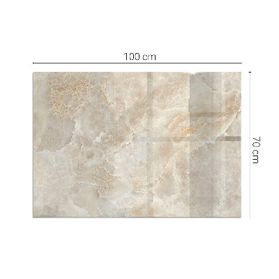 Glass hearth for wood stove rectangular Natural stone pattern