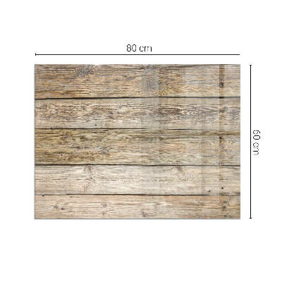 Glass hearth for wood stove rectangular Wooden plank texture