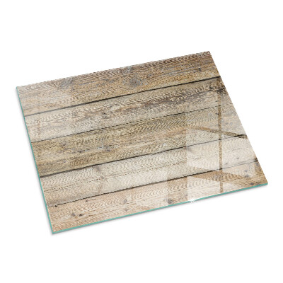 Glass hearth for wood stove rectangular Wooden plank texture