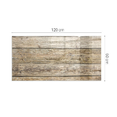 Glass hearth for wood stove rectangular Wooden plank texture