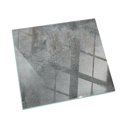 Glass hearth for wood stove rectangular Raw Surface Texture