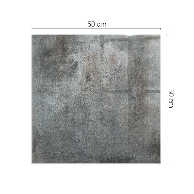 Glass hearth for wood stove rectangular Raw Surface Texture