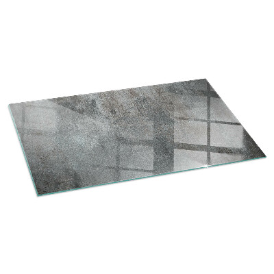 Glass hearth for wood stove rectangular Raw Surface Texture