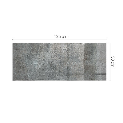 Glass hearth for wood stove rectangular Raw Surface Texture