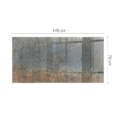 Glass hearth rectangular Abstract texture pattern