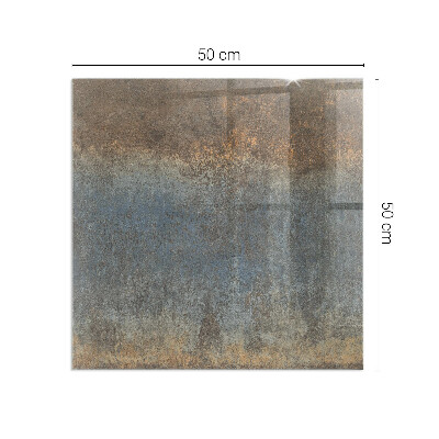 Glass hearth rectangular Abstract texture pattern