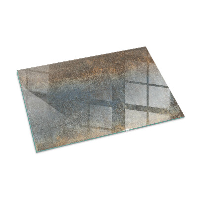 Glass hearth rectangular Abstract texture pattern