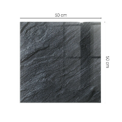 Glass hearth for wood stove rectangular Stone surface texture