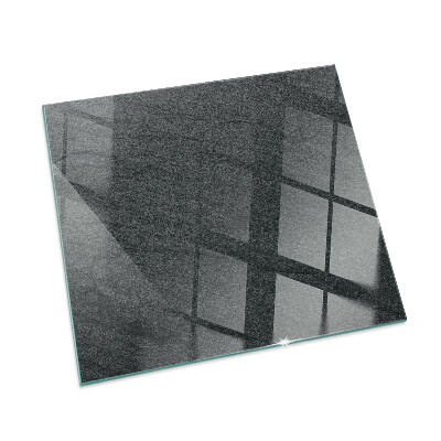 Glass hearth for wood stove rectangular Stone surface texture