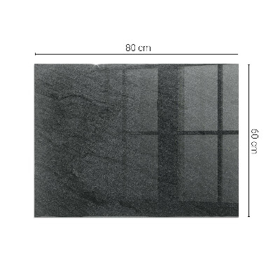 Glass hearth for wood stove rectangular Stone surface texture
