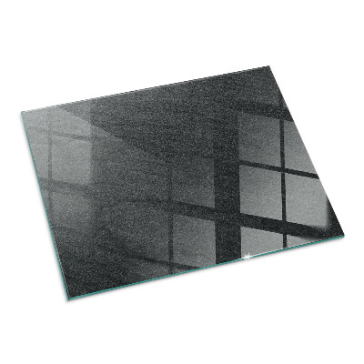 Glass hearth for wood stove rectangular Stone surface texture